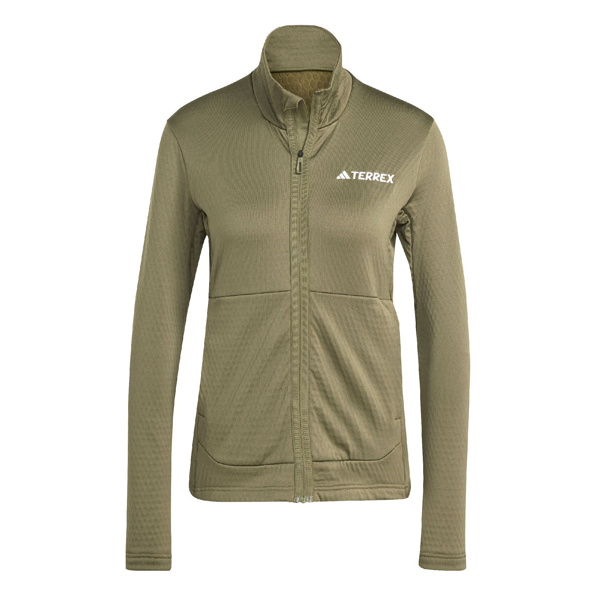 adidas Terrex Multi Light Fleece Full-Zip Jacket - Fleecevest - Dames | Hardloop