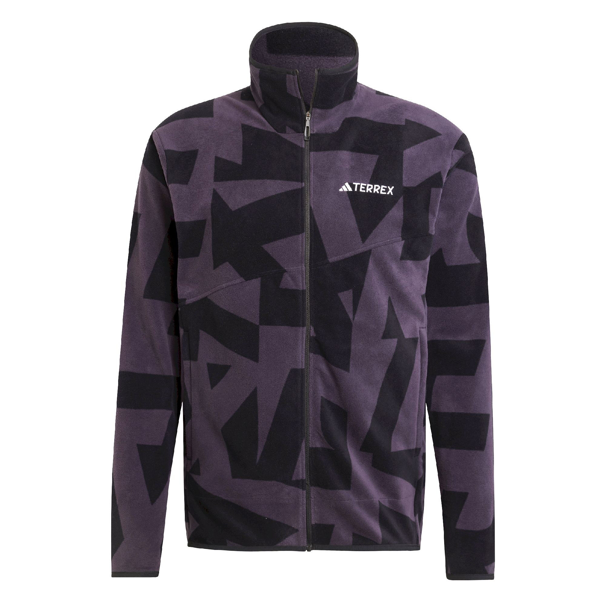 adidas Terrex Multi Printed Full-Zip Fleece - Bluza polarowa meska | Hardloop