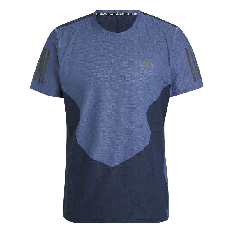 adidas Own the Run Base Aeroready Colorblock Tee - T-shirt - Men's | Hardloop