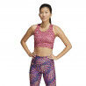 adidas Adizero X Farm Crop Top - Biustonosz sportowy damskie | Hardloop