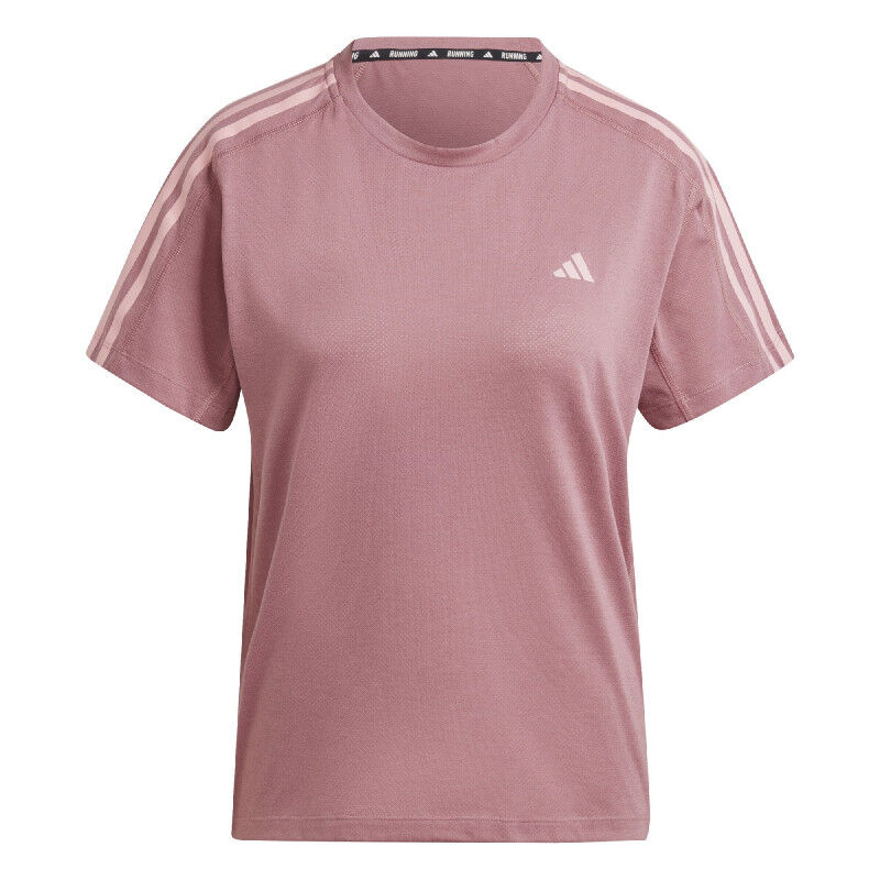adidas Own the Run Essential 3-Stripes Tee - T-shirt - Women's | Hardloop