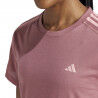 adidas Own the Run Essential 3-Stripes Tee - T-shirt - Women's | Hardloop