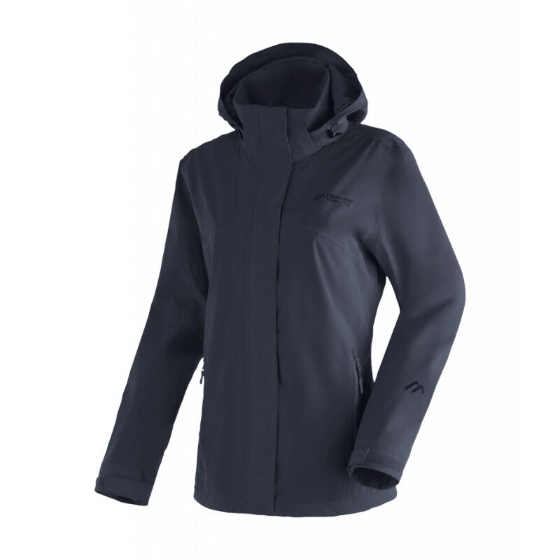 Maier Sports Rechberg Pantaloni Da Trekking Donna, Nero, Taglia 21 (W33/L30), Idrorepellenti, Elastici E Traspiranti