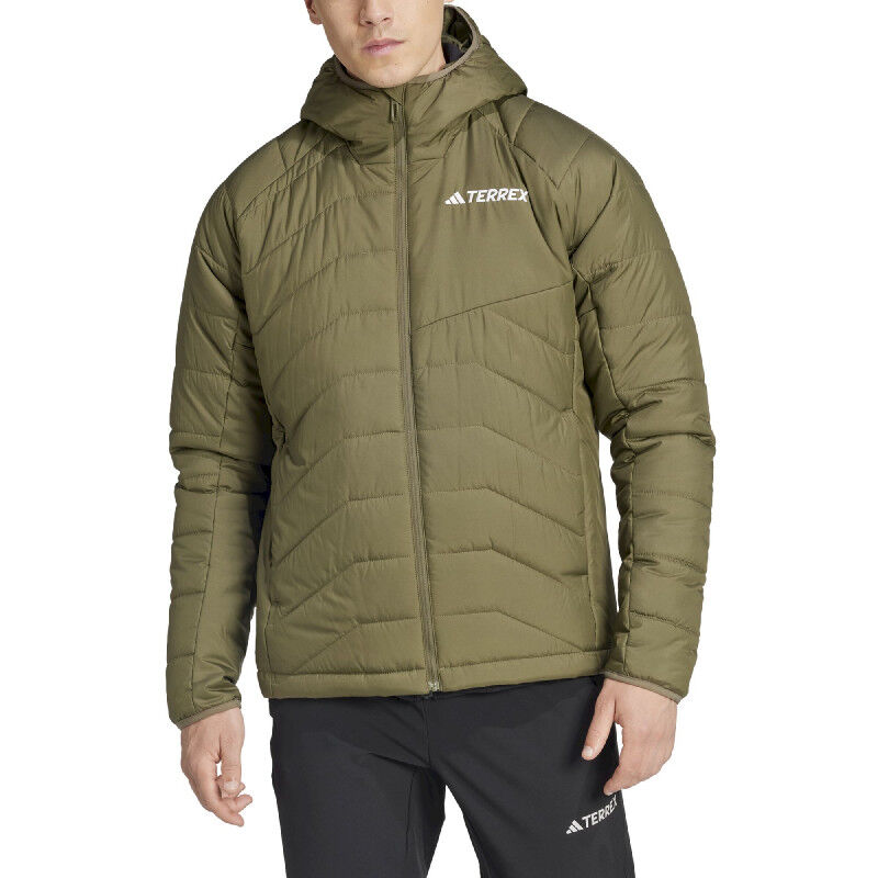 adidas Terrex Multi Insulated Hooded Jacket - Donsjack - Heren | Hardloop