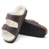 Birkenstock Arizona Shearling Waxy Leather Oiled - Sandalias de invierno | Hardloop
