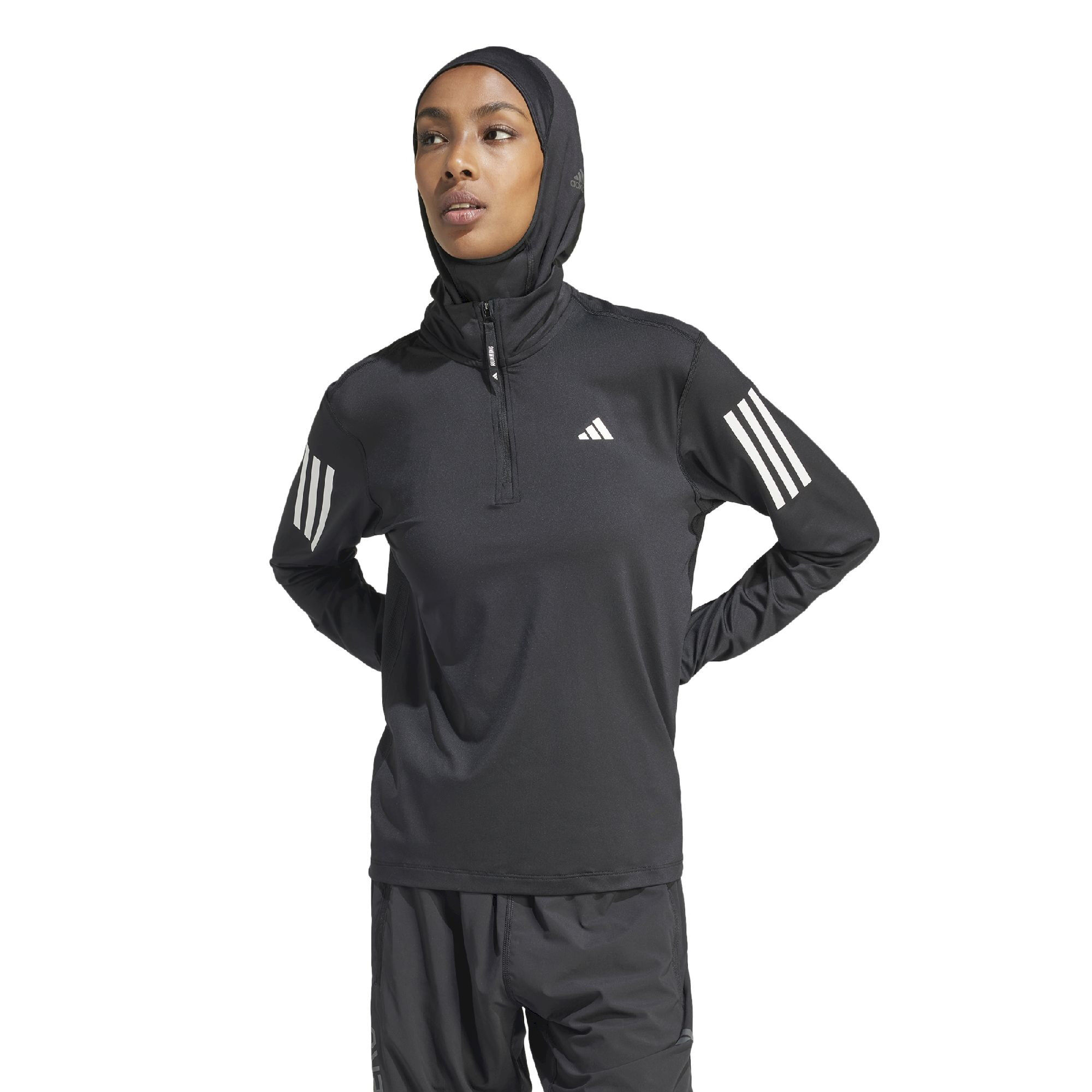 adidas Own The Run Base Half-Zip - Sweatshirt femme | Hardloop