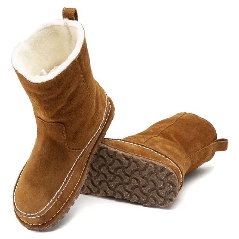 Birkenstock Lahti Suede Leather - Kängor - Dam | Hardloop