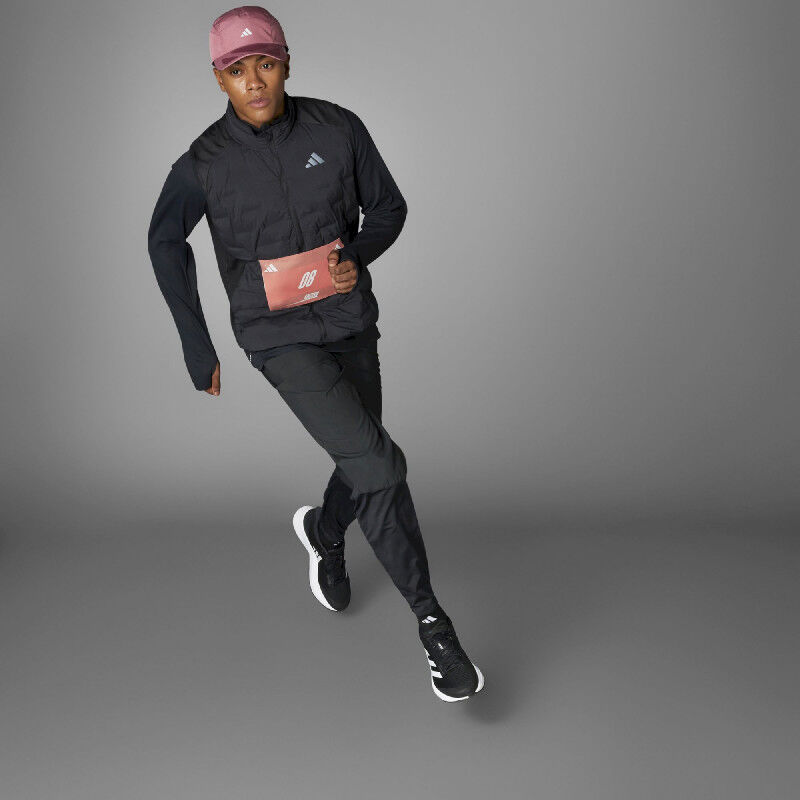 adidas Adizero Vest - Donsjack - Heren | Hardloop
