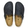 Birkenstock Boston Leather Felt - Sandalen | Hardloop