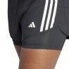 adidas Own the Run Essential 3-Stripes 2in1 Short - Pantaloncini da running - Donna | Hardloop