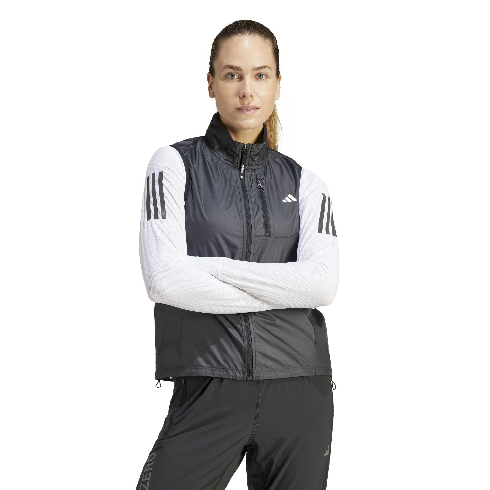 adidas Own the Run Base Vest - Kurtka przeciwdeszczowa damska | Hardloop