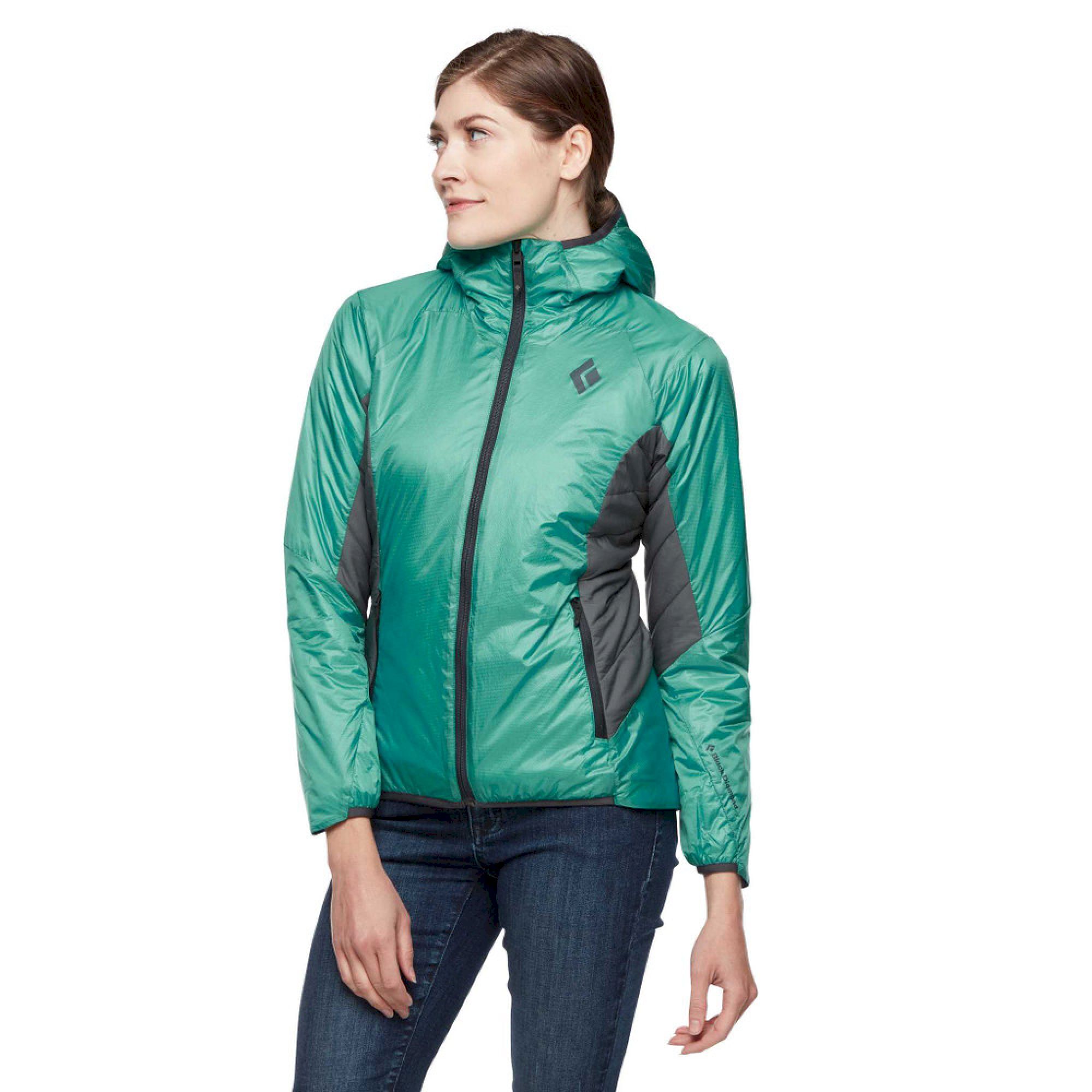 Black Diamond Vision Hybrid Hoody - Chaquetas híbridas - Mujer | Hardloop