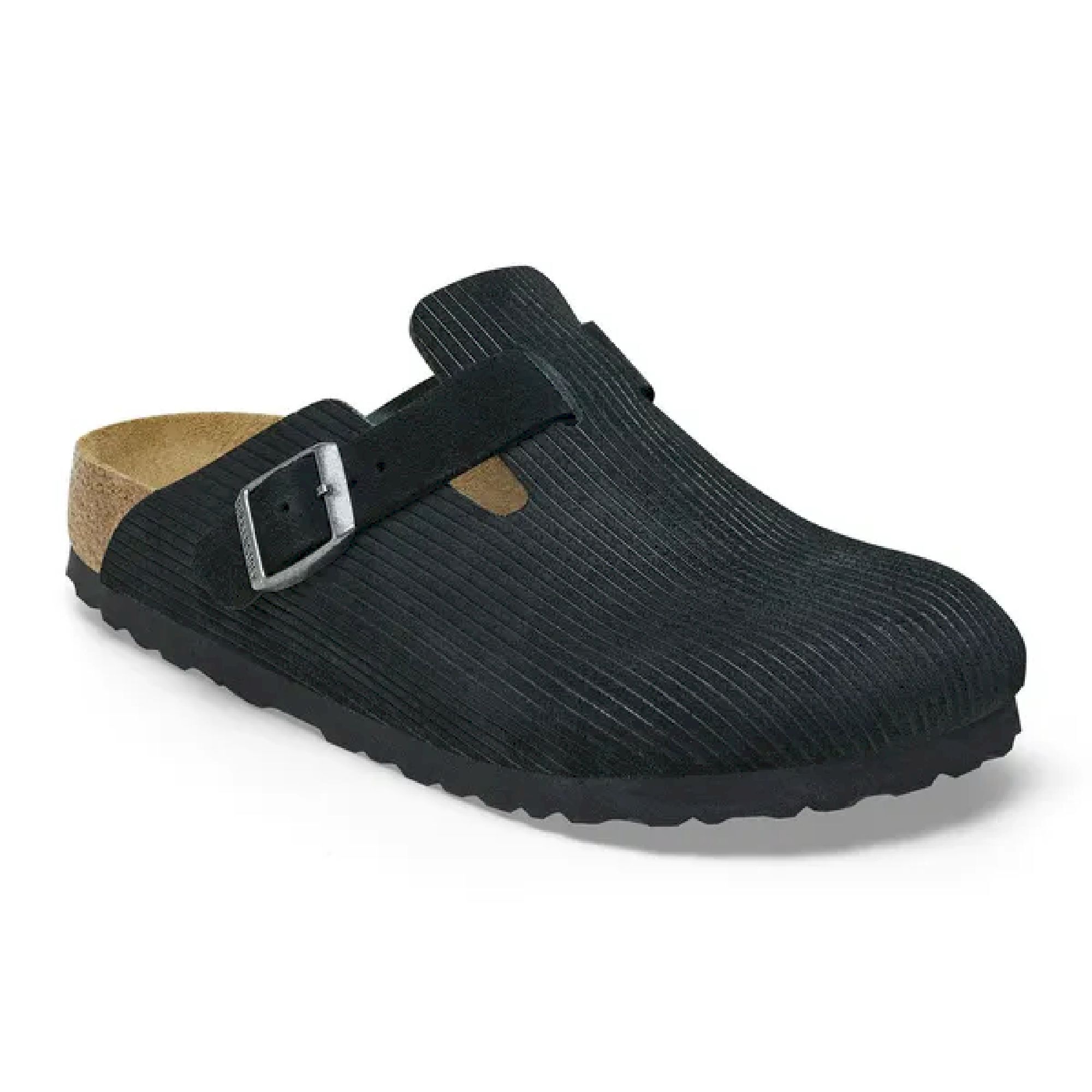 Birkenstock Boston Suede Leather - Kapcie zimowe (np. kapcie Subu) | Hardloop