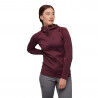 Black Diamond Coefficient Fleece Hoody - Giacca in pile - Donna