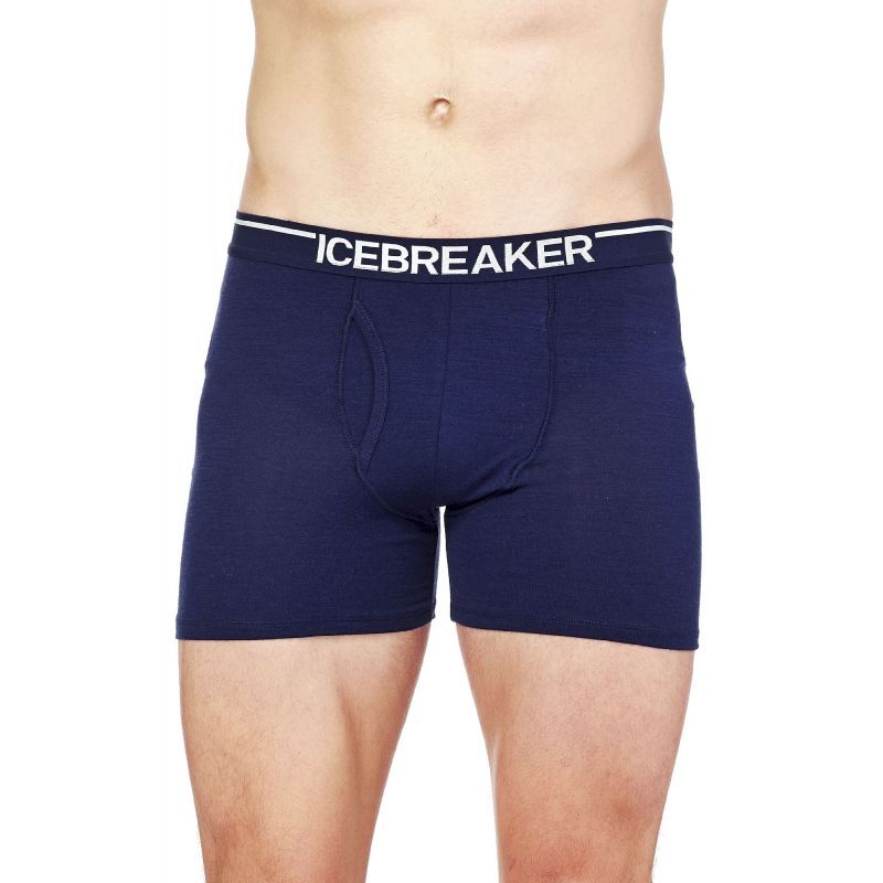 Anatomica Boxers With Fly - Merinowol Onderbroeken