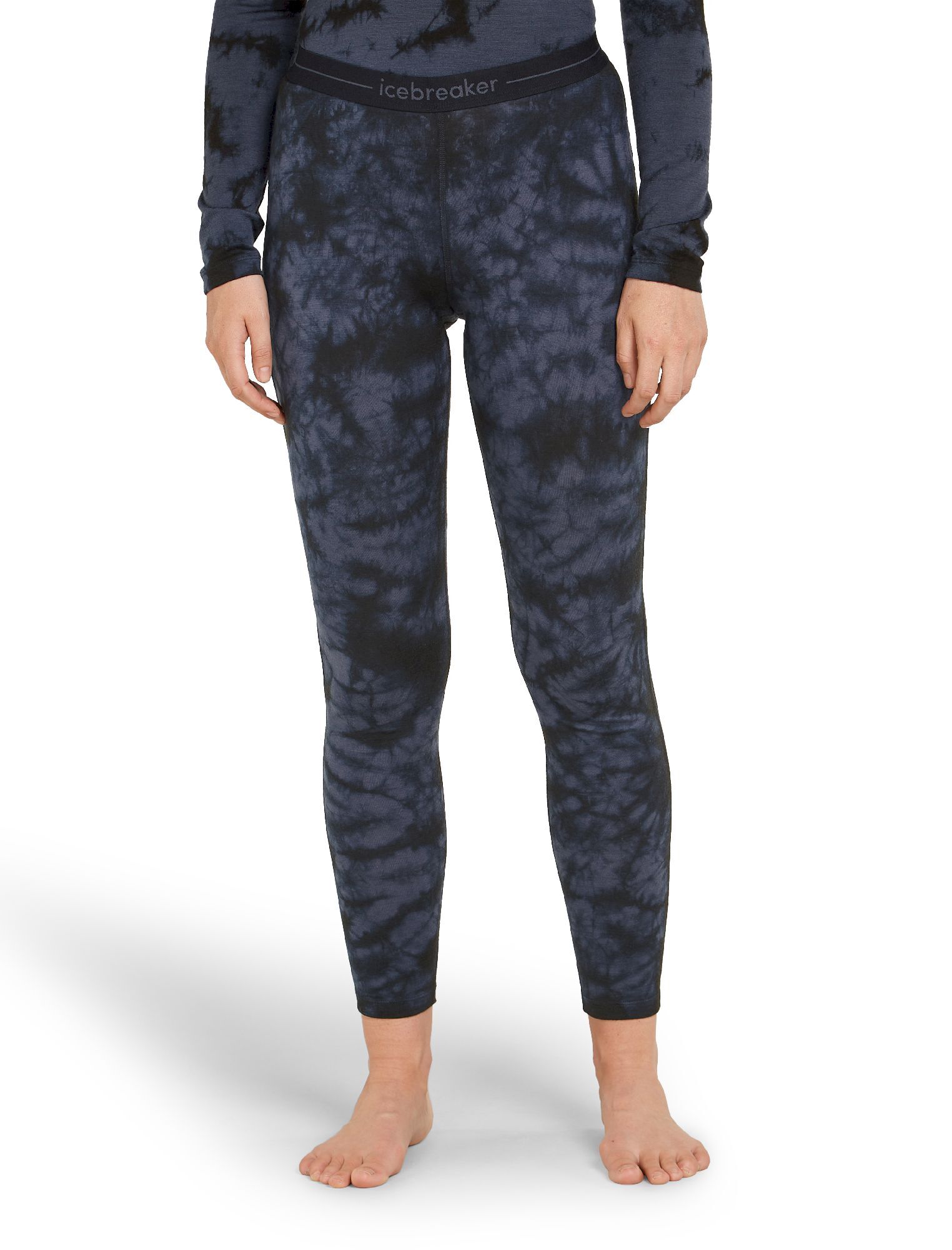 icebreaker 200 Oasis Leggings Cloud Dye - Collant thermique laine mérinos femme | Hardloop