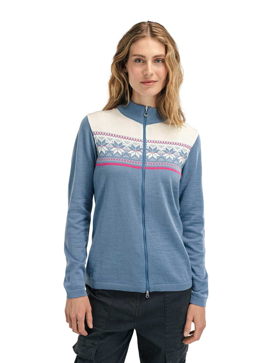 Dale of Norway Liberg Jacket - Pull en laine mérinos femme | Hardloop