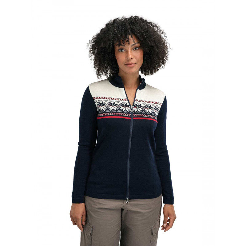 Dale of Norway Liberg Jacket - Sweter z wełny Merino® damski | Hardloop