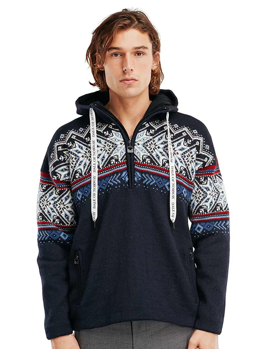 Dale of Norway Vail Weather Proof Hoodie - Felpa di merino con cappuccio - Uomo | Hardloop