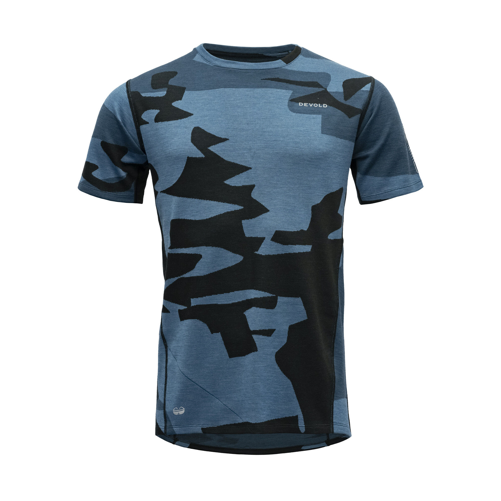 Devold Kløvstien Merino Tee - Maglia MTB - Uomo | Hardloop