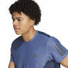 adidas Own the Run Base Aeroready Colorblock Tee - T-shirt - Men's | Hardloop