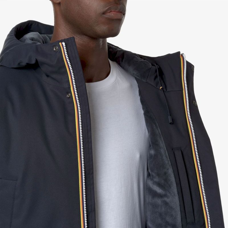 K-Way Jarno Twill Marmotta - Parka homme | Hardloop