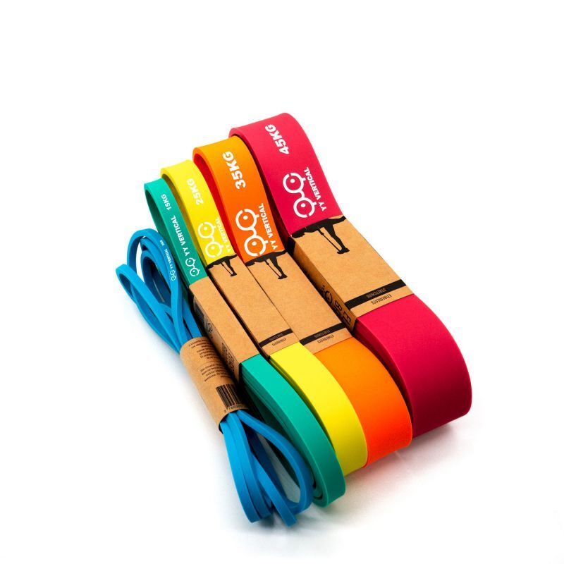 YY Vertical Elastic Bands - Träningsgummiband | Hardloop