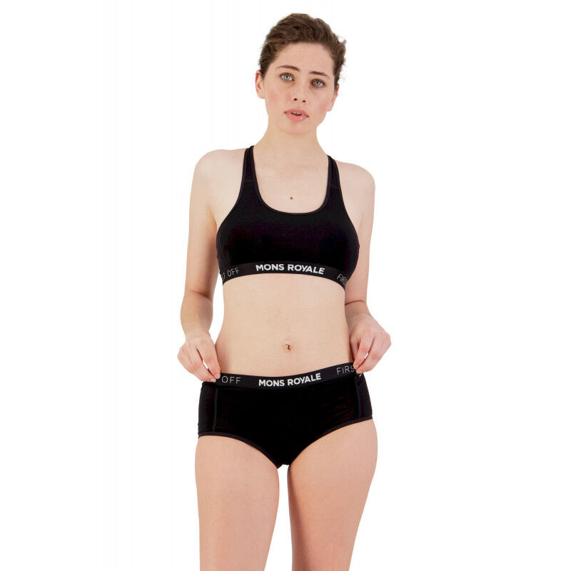 Mons Royale Sylvia Boyleg - Cueca de lã merino mulher | Hardloop