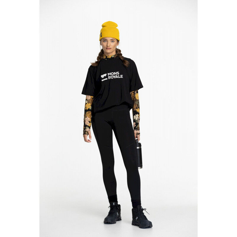 Mons royale Icon Relaxed Tee - Merino-t-paidat - Naiset | Hardloop