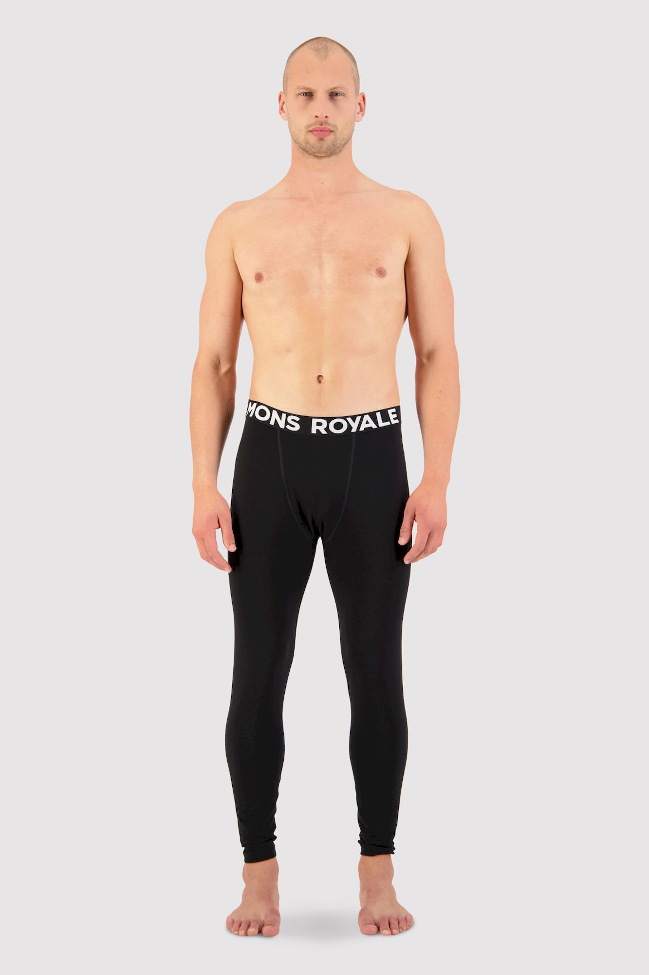 Mons Royale Cascade Merino Flex Legging - Thermische Merinowollstrumpfhose - Herren | Hardloop