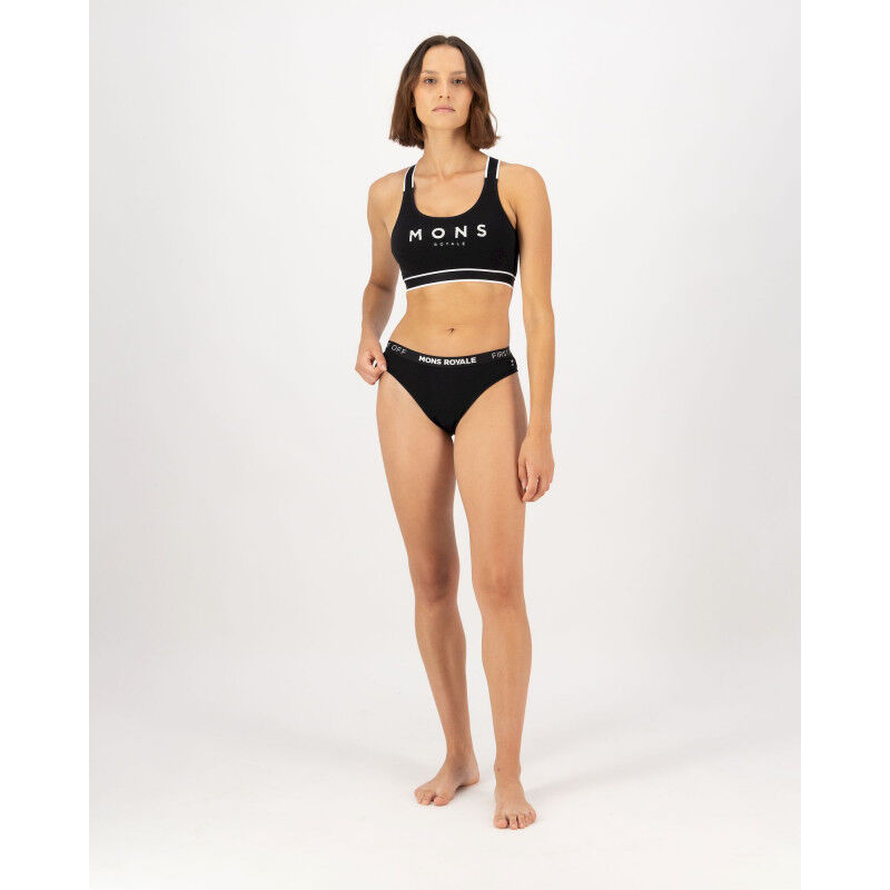 Mons Royale Stella X-Back Bra - Sport-BH - Dam | Hardloop
