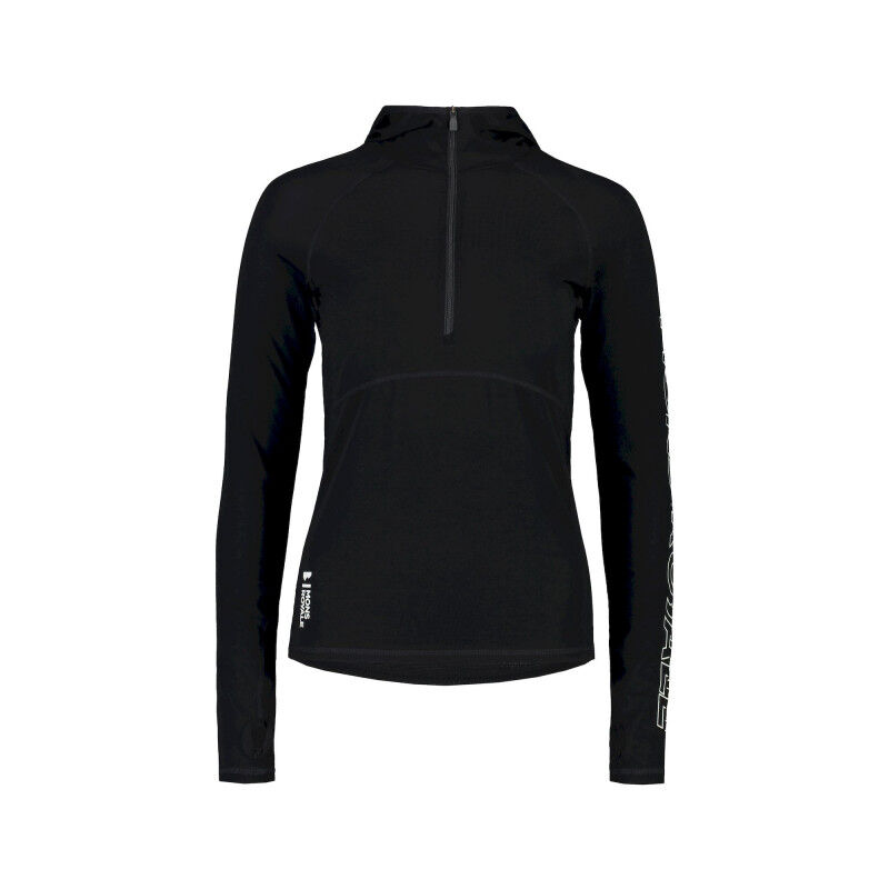 Mons Royale Bella Merino Long Sleeve Hood - Camisola térmica de lã merino mulher | Hardloop