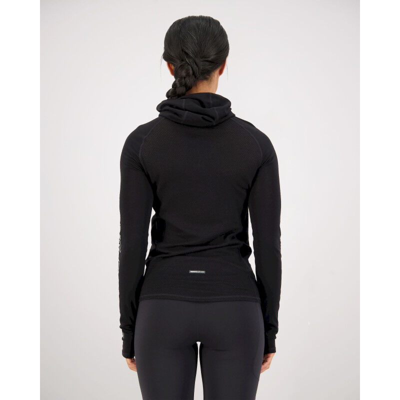 Mons Royale Bella Merino Long Sleeve Hood - Merino Wool Jersey - Women's | Hardloop