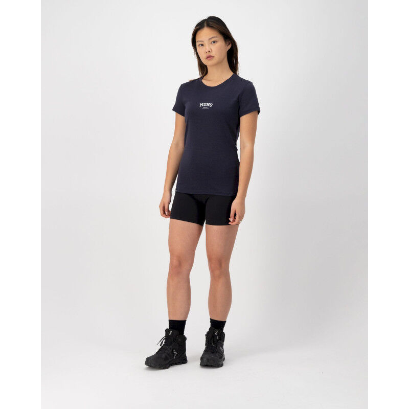 Mons Royale Icon Merino Air-Con Tee - T-shirt en laine mérinos femme | Hardloop