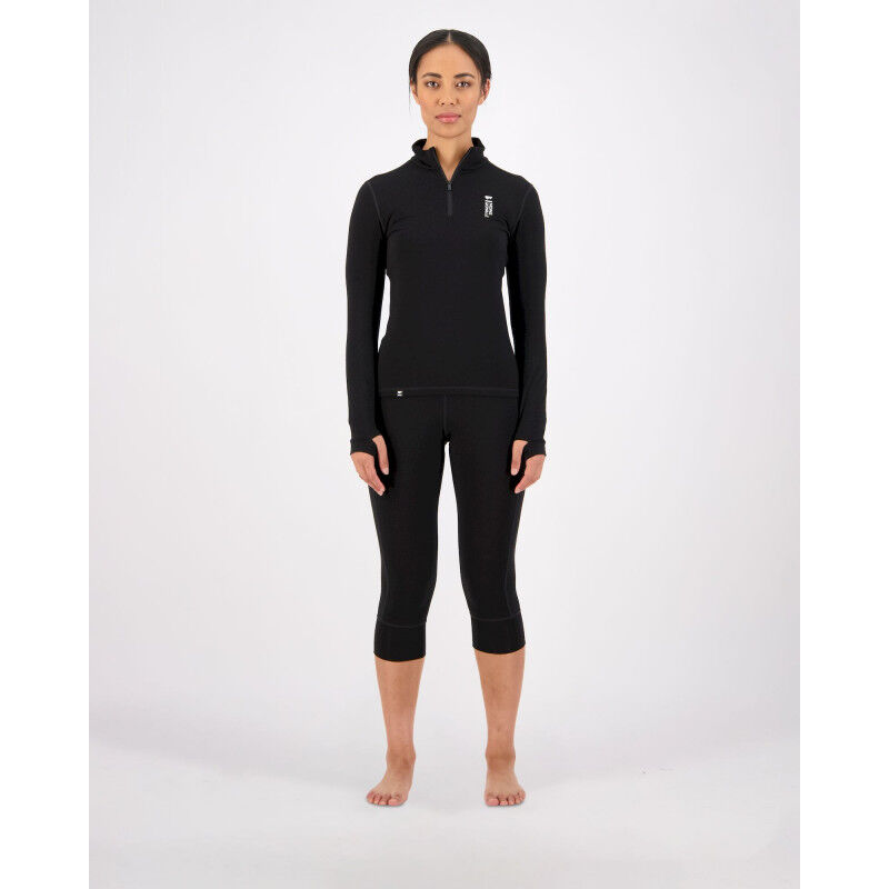 Mons Royale Cascade Merino Flex 3/4 Legging - Merino wool Thermal Tight - Women's | Hardloop