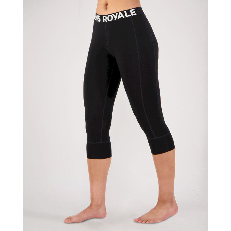 Mons Royale Cascade Merino Flex 3/4 Legging - Termiczne Rajstopy z wełny merynosa damski | Hardloop