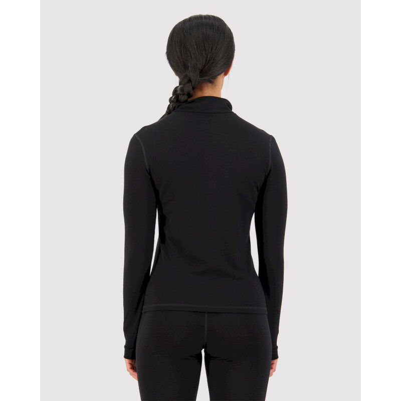 Mons Royale Cascade Merino Flex 1/4 Zip - Merinoulltröja - Dam | Hardloop
