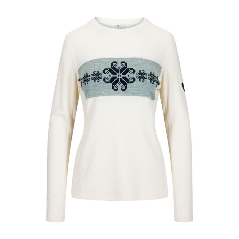 Falkeberg Baselayer Crew Neck - Camisola térmica de lã merino mulher