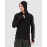Mons Royale Temple Merino Air-Con Hood - Camisola térmica de lã merino homem | Hardloop