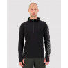 Mons Royale Temple Merino Air-Con Hood - Merinouldtrøj - Herrer | Hardloop