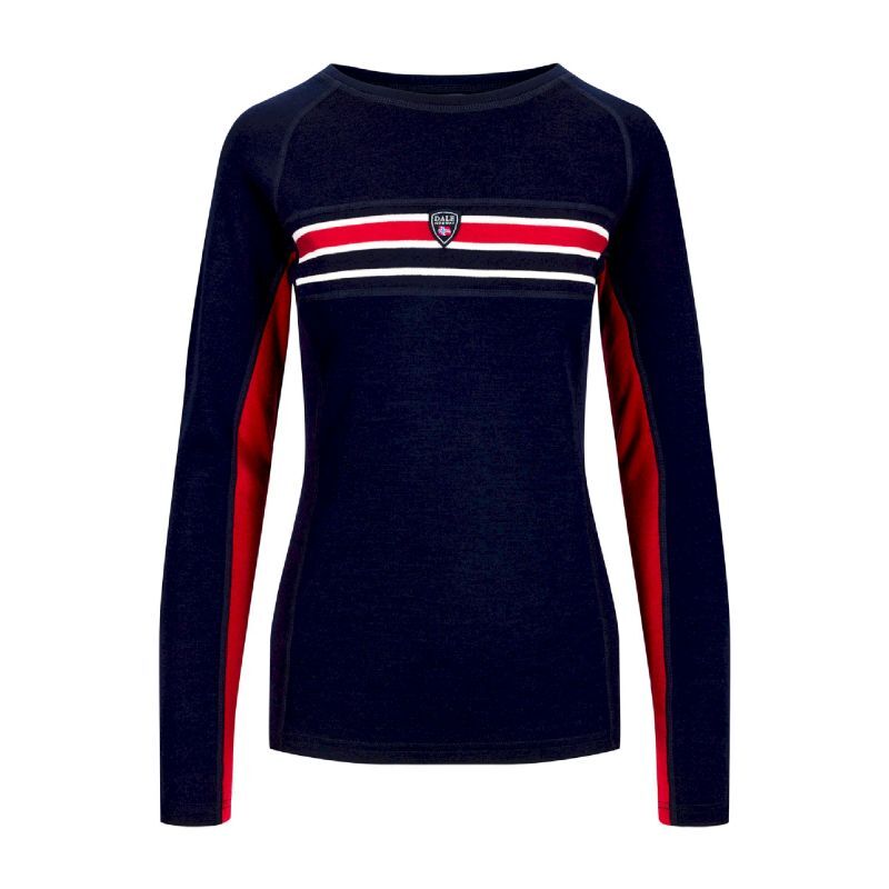 Aksla Baselayer Crew Neck - Camisola térmica de lã merino mulher