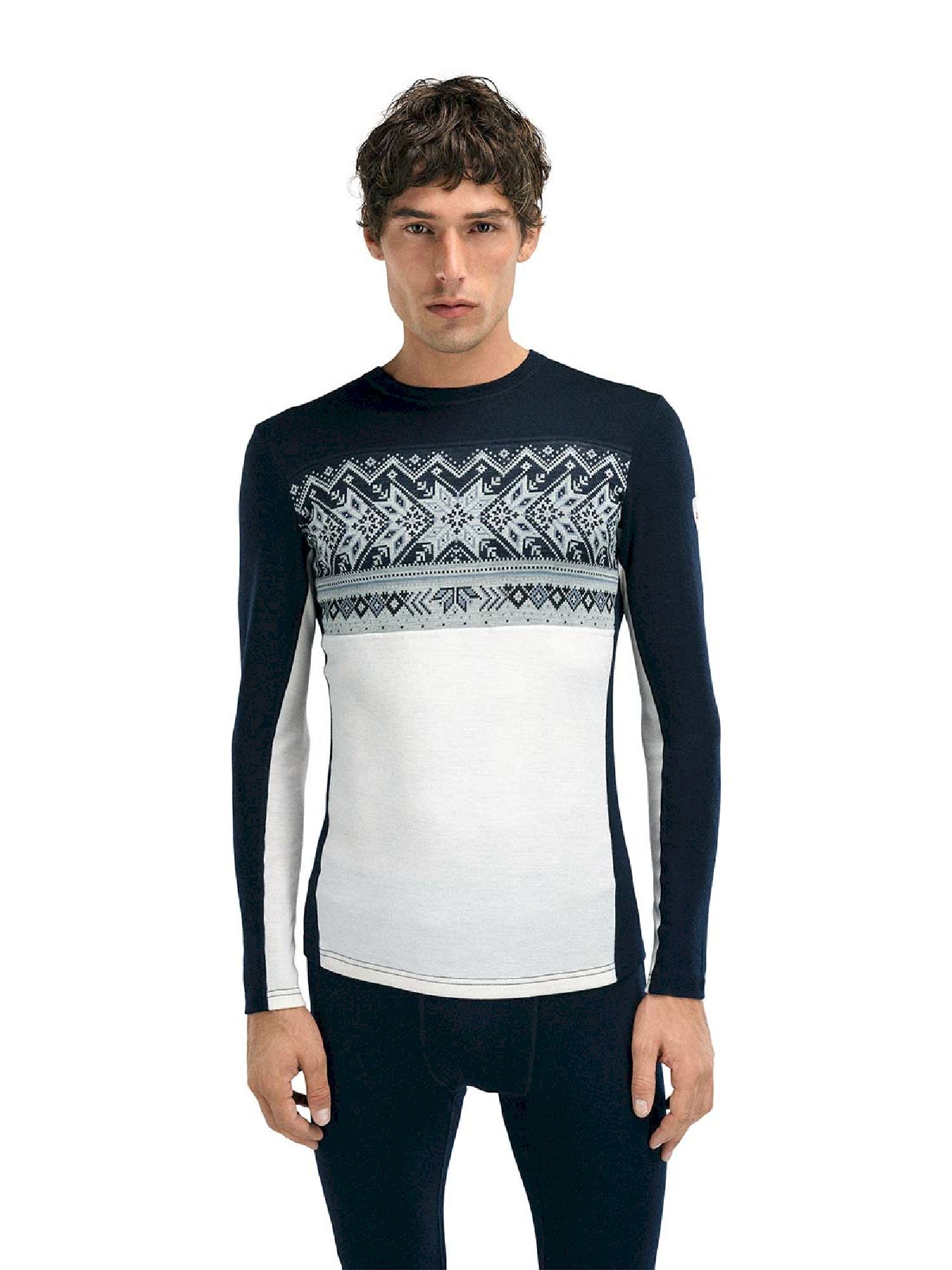 Dale of Norway Vail Baselayer Crew Neck - Maglia in lana merino - Uomo | Hardloop