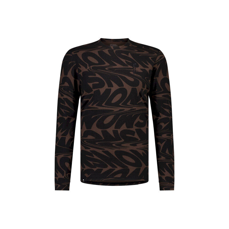 Mons Royale Cascade Merino Flex Long Sleeve - Swetry z wełny merynosa męski | Hardloop