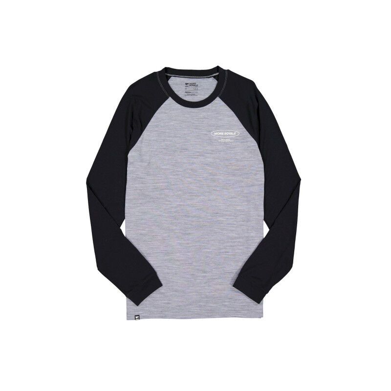 Mons Royale Icon Merino Raglan Long Sleeve - Camiseta de lã merino homem | Hardloop