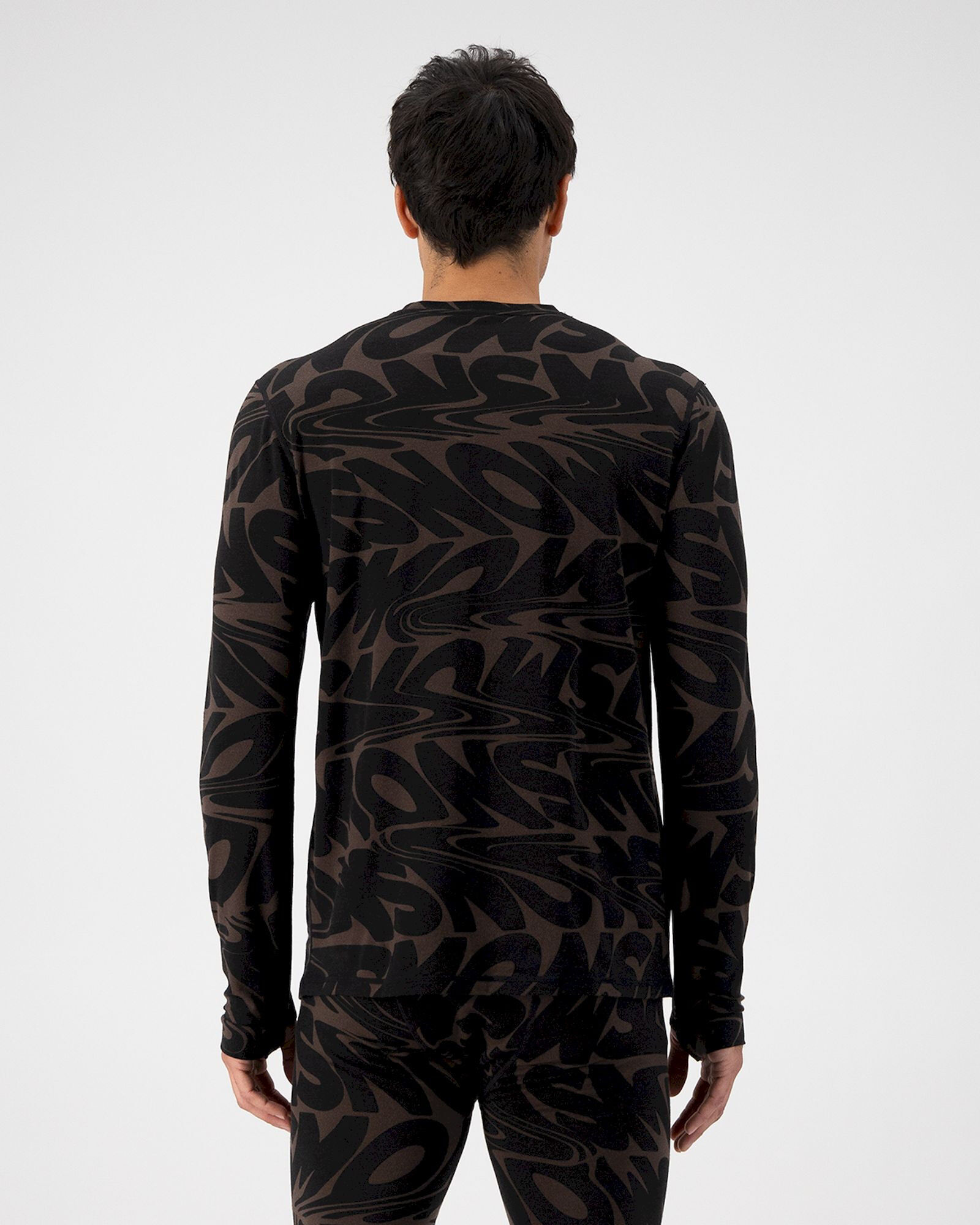 Mons Royale Cascade Merino Flex Long Sleeve - Maglia in lana merino - Uomo | Hardloop