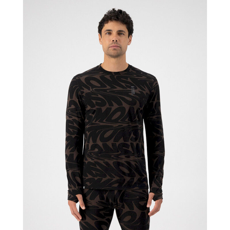 Mons Royale Cascade Merino Flex Long Sleeve - Maglia in lana merino - Uomo | Hardloop
