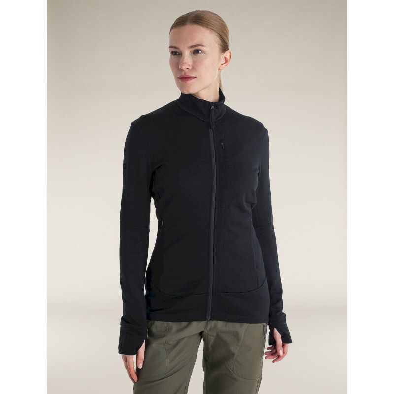 icebreaker 260 Quantum IV LS Zip - Merino Fleece jacket - Women's | Hardloop
