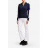 We Norwegians Varden Zip Up - Suéter de lã merino mulher | Hardloop