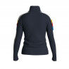 We Norwegians Varden Zip Up - Suéter de lã merino mulher | Hardloop