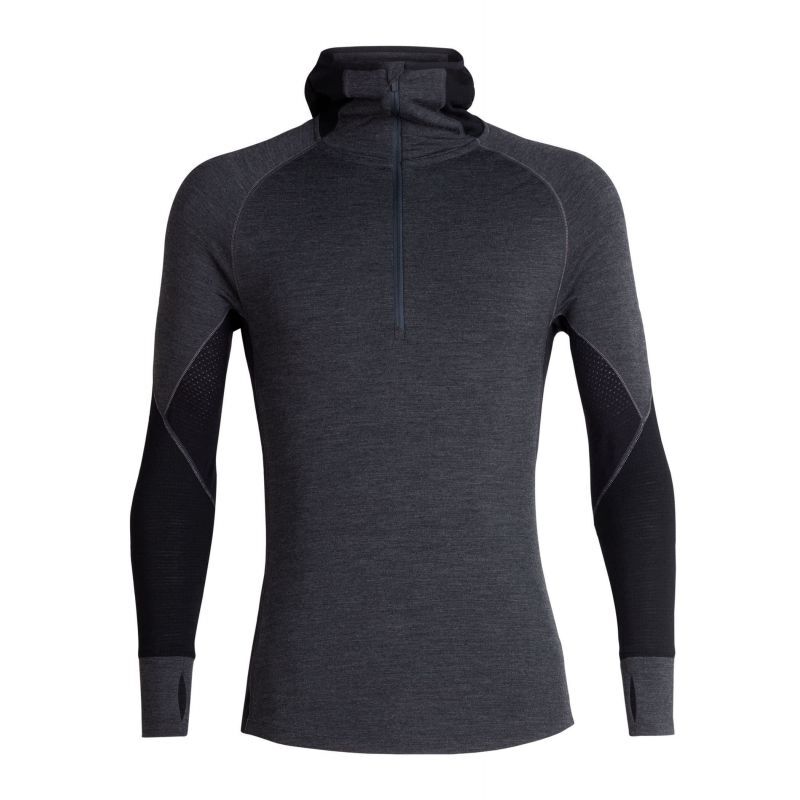 Icebreaker Bodyfitzone 260 Zone Long Sleeve Half Zip Hood - Bielizna z wełny Merino meska | Hardloop
